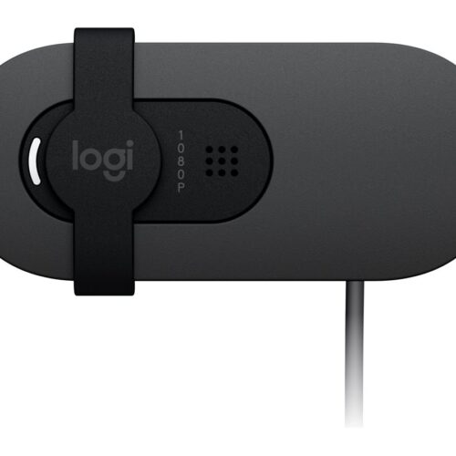 LOGITECH BRIO 105 Webcam colour 2 MP 1920 x 1080 720p 1080p audio wired USB