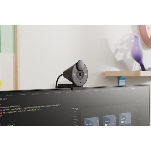 LOGITECH BRIO 300 Webcam colour 2 MP 1920 x 1080 720p 1080p audio USB-C