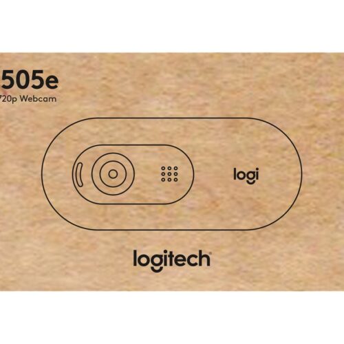 LOGITECH C505e Webcam colour 720p fixed focal audio USB