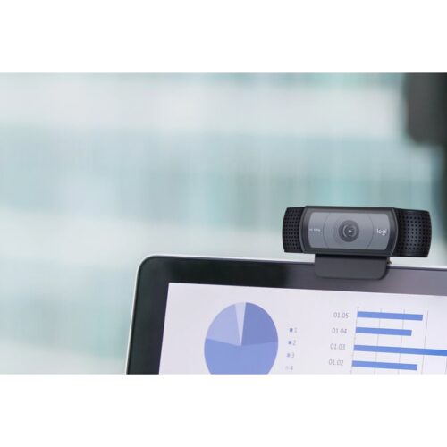 LOGITECH C920e Webcam colour 720p 1080p audio USB 2.0
