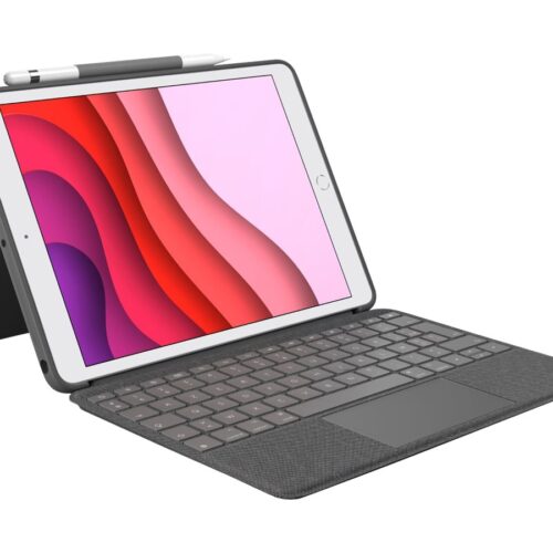 LOGITECH Combo Touch for iPad 10th gen – OXFORD GREY – (FR) – CENTRAL