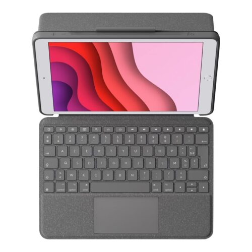 LOGITECH Combo Touch for iPad 10th gen – OXFORD GREY – (FR) – CENTRAL