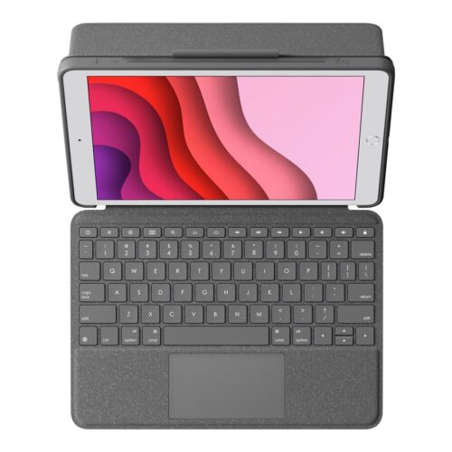 LOGITECH Combo Touch for iPad 7th & 8th generation – Graphite – Fra