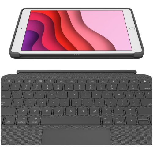 LOGITECH Combo Touch for iPad 7th & 8th generation – Graphite – Fra