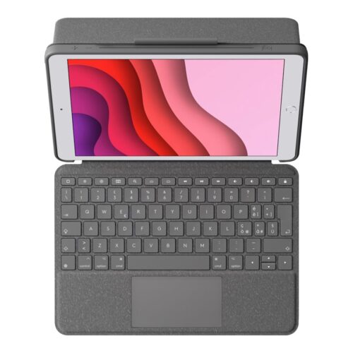 LOGITECH Combo Touch for iPad 7th & 8th generation – Graphite – Fra