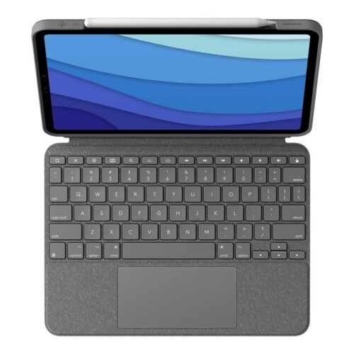 LOGITECH Combo Touch for Ipad Pro 12.9 » 5eme generation – GREY – FR