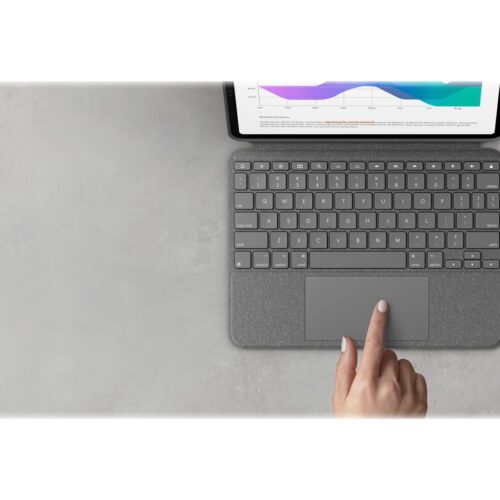 LOGITECH Combo Touch for Ipad Pro 12.9 » 5eme generation – GREY – FR