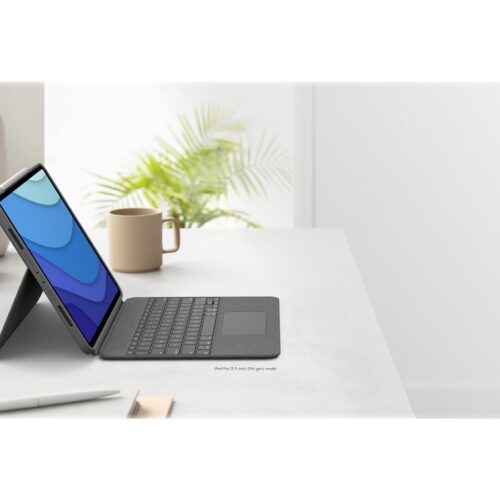 LOGITECH Combo Touch for Ipad Pro 12.9 » 5eme generation – GREY – FR