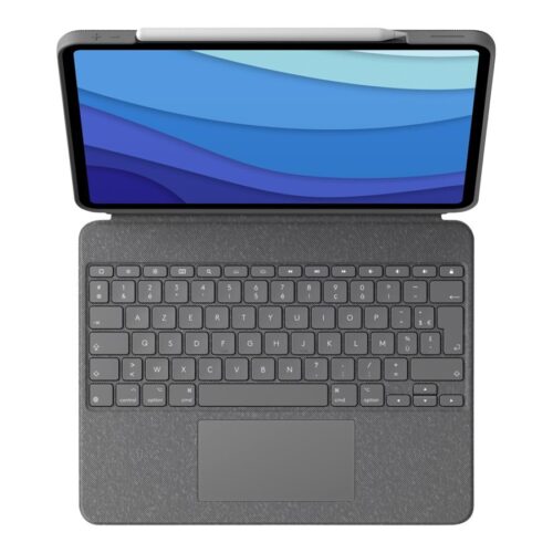 LOGITECH COMBO TOUCH – GREY – CENTRAL (FR)