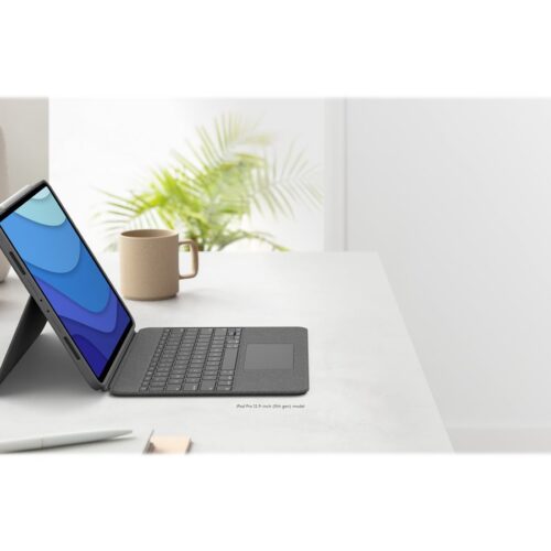 LOGITECH COMBO TOUCH – GREY – CENTRAL (FR)