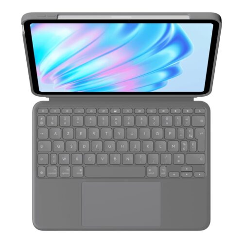 LOGITECH Combo Touch iPad Air 11p M2 OXFORD GREY (FRA)