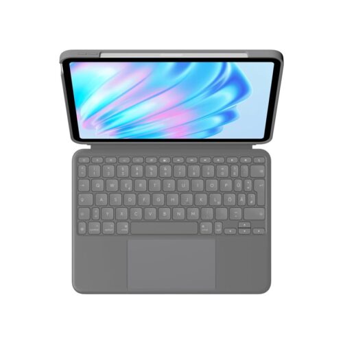 LOGITECH Combo Touch iPad Air 11p M2 OXFORD GREY (FRA)