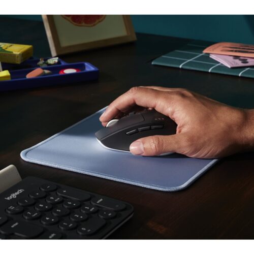 LOGITECH Desk Mat Studio Series Mouse pad blue grey