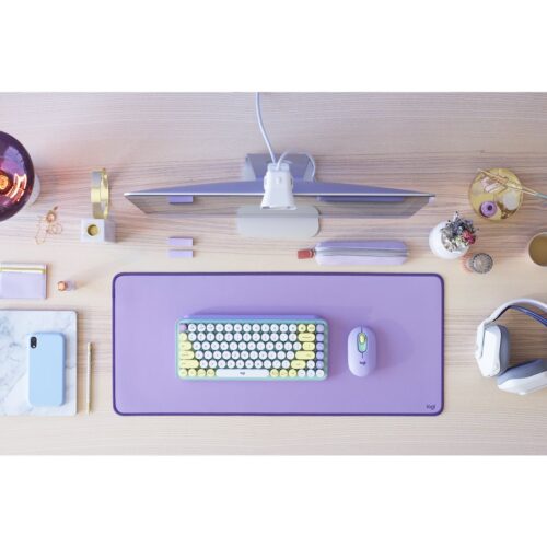 LOGITECH Desk Mat Studio Series Mouse pad lavender