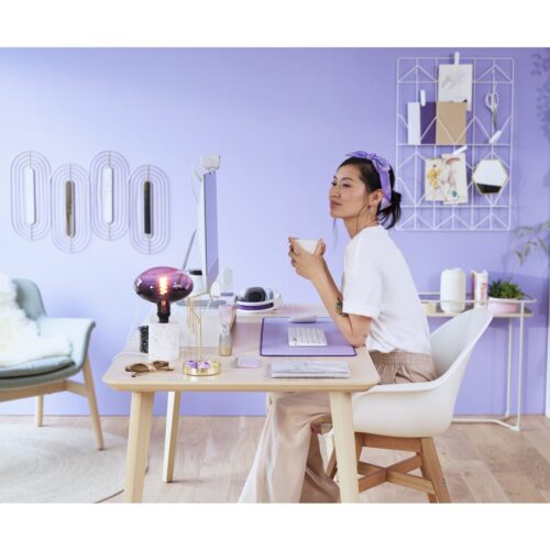 LOGITECH Desk Mat Studio Series Mouse pad lavender