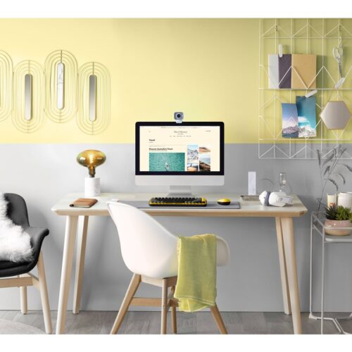 LOGITECH Desk Mat Studio Series Mouse pad mid grey