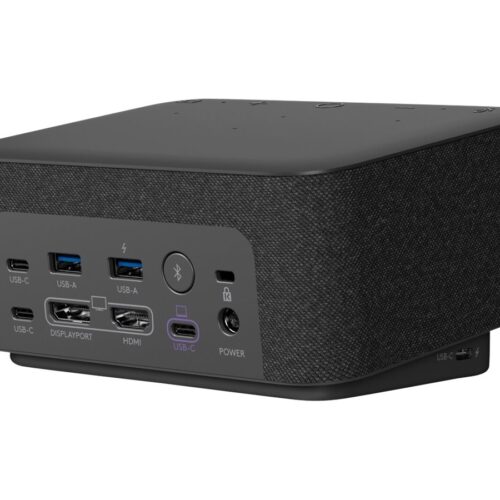 LOGITECH Dock for Teams Docking station USB-C HDMI DP Bluetooth for Room Solution Large