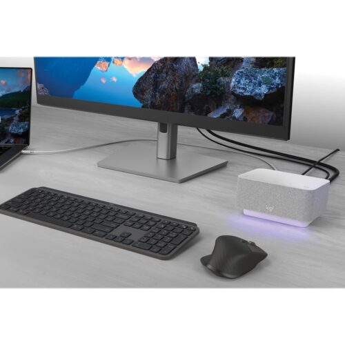 LOGITECH Dock for UC Docking station USB-C HDMI DP Bluetooth for Room Solution Large