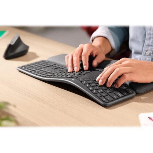 LOGITECH ERGO K860 – GRAPHITE – 2.4GHZ/BT – CENTRAL (FR)