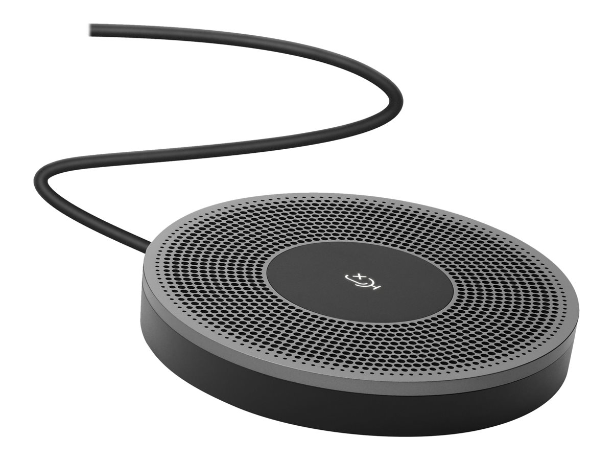 LOGITECH EXPANSION MIC FOR MEETUP Microphone for Small Room Solution for Google Meet for Microsoft Teams Rooms for Zoom Rooms