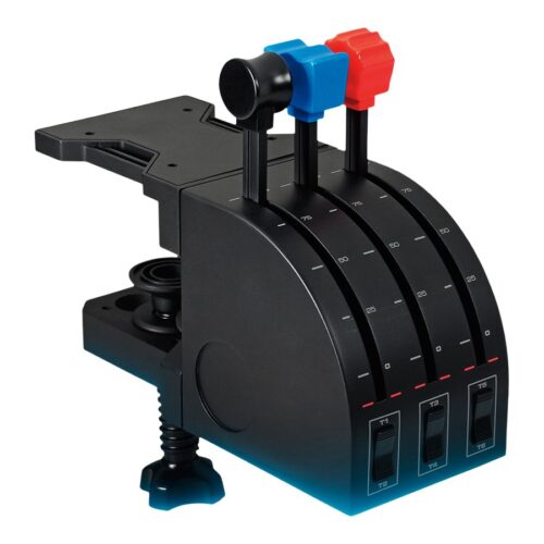 LOGITECH Flight Yoke System Yoke and throttle wired for PC