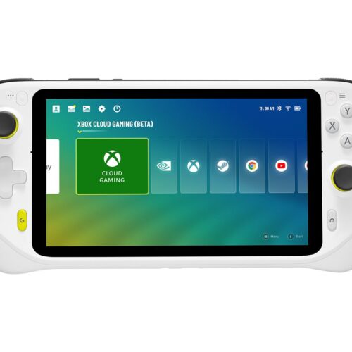 LOGITECH G CLOUD Gaming Handheld – WHITE – WiFi/BT – PLUGC – EMEA-914 – EU PLUG