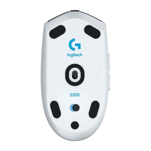 LOGITECH G G305 Mouse optical 6 buttons wireless 2.4 GHz USB wireless receiver white