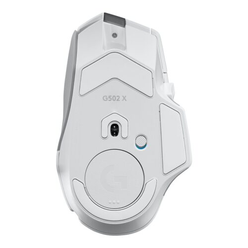 LOGITECH G G502 X PLUS Mouse optical wireless 2.4 GHz USB LOGITECH LIGHTSPEED receiver white