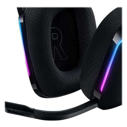 LOGITECH G G733 LIGHTSPEED Wireless RGB Gaming Headset Headset full size 2.4 GHz wireless black
