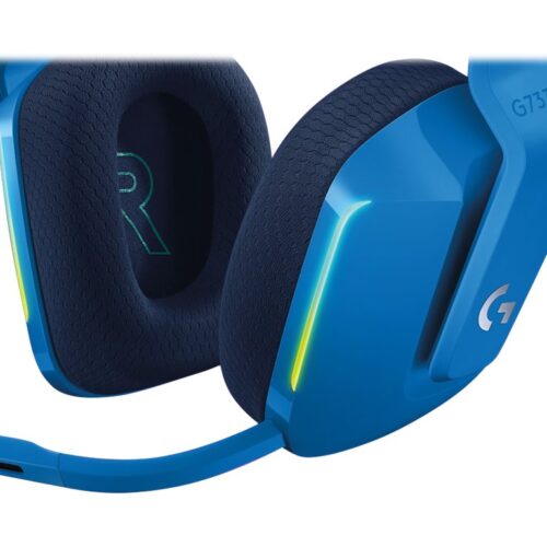 LOGITECH G G733 LIGHTSPEED Wireless RGB Gaming Headset Headset full size 2.4 GHz wireless blue