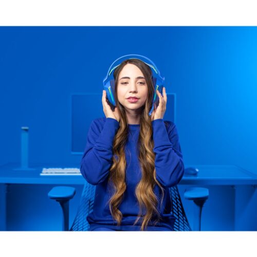 LOGITECH G G733 LIGHTSPEED Wireless RGB Gaming Headset Headset full size 2.4 GHz wireless blue