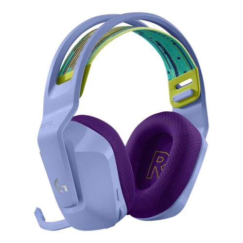 LOGITECH G G733 LIGHTSPEED Wireless RGB Gaming Headset Headset full size 2.4 GHz wireless lilac