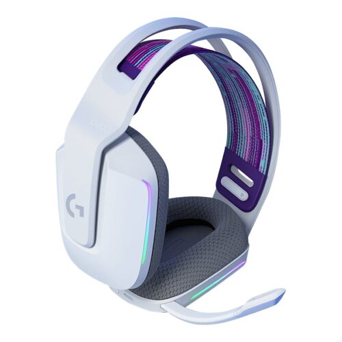 LOGITECH G G733 LIGHTSPEED Wireless RGB Gaming Headset Headset full size 2.4 GHz wireless white
