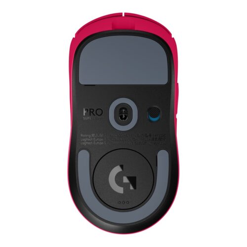 LOGITECH G PRO X SUPERLIGHT 2 Mouse gaming optical 5 buttons wireless 2.4 GHz USB LIGHTSPEED receiver pink