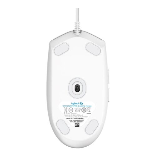 LOGITECH G102 LIGHTSYNC – WHITE – EER