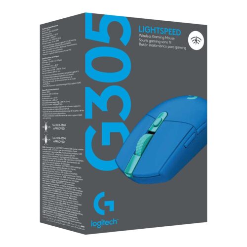 LOGITECH G305 LightSpeed Wireless Gaming Mouse – BLUE – EER2