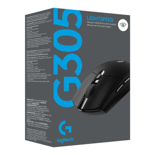 LOGITECH G305 Recoil Gaming Mouse – BLACK – EER2