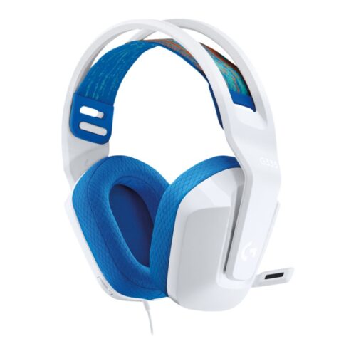 LOGITECH G335 Wired Gaming Headset – WHITE – EMEA