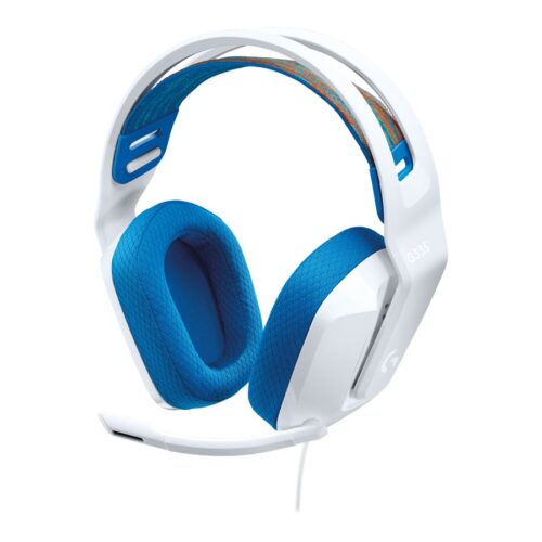 LOGITECH G335 Wired Gaming Headset – WHITE – EMEA