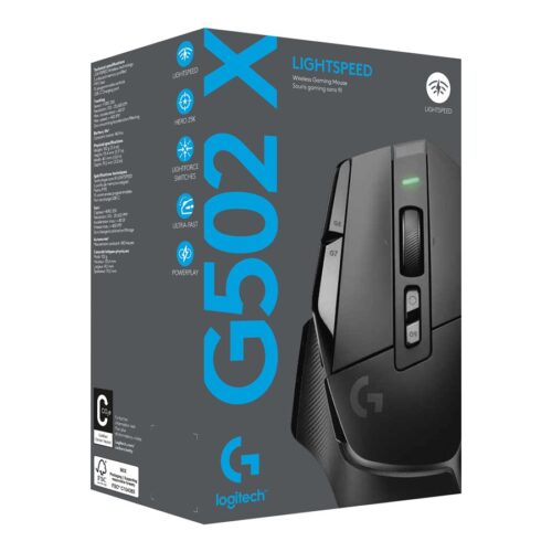 LOGITECH G502 X LIGHTSPEED – BLACK/CORE – EER2