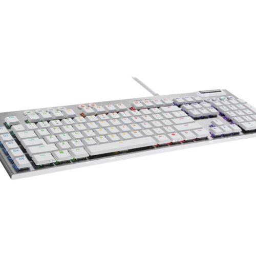 LOGITECH G815 LIGHTSPEED RGB Mechanical Gaming Keyboard – GL Tactile – WHITE – (FRA) – CENTRAL