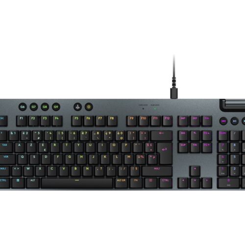 LOGITECH G915 X Wired Gaming Keyboard Black (FR)