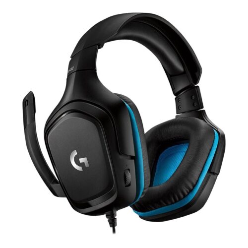 LOGITECH Gaming Headset G432 Headset 7.1 channel full size wired USB 3.5 mm jack black