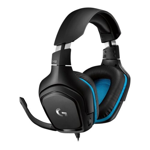 LOGITECH Gaming Headset G432 Headset 7.1 channel full size wired USB 3.5 mm jack black