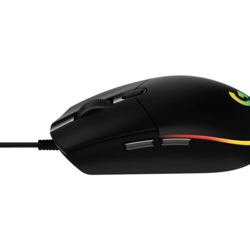 LOGITECH Gaming Mouse G203 LIGHTSYNC Mouse optical 6 buttons wired USB black