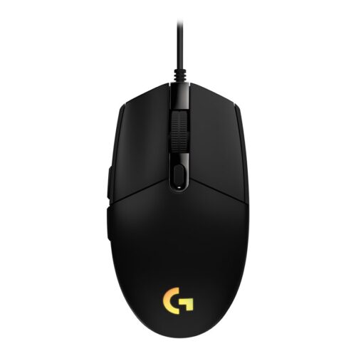 LOGITECH Gaming Mouse G203 LIGHTSYNC Mouse optical 6 buttons wired USB black