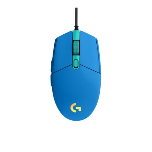 LOGITECH Gaming Mouse G203 LIGHTSYNC Mouse optical 6 buttons wired USB blue