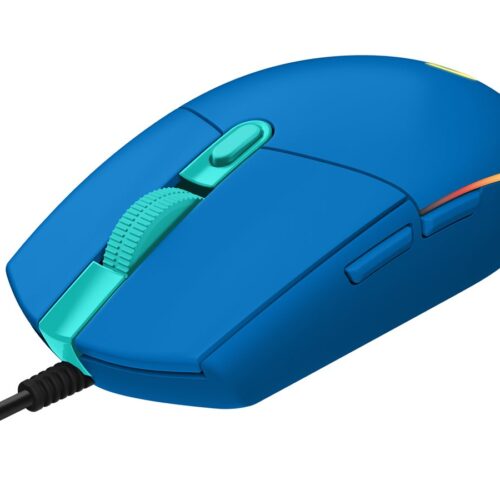 LOGITECH Gaming Mouse G203 LIGHTSYNC Mouse optical 6 buttons wired USB blue
