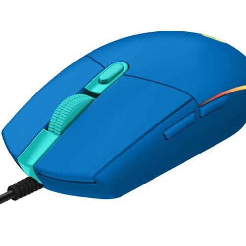 LOGITECH Gaming Mouse G203 LIGHTSYNC Mouse optical 6 buttons wired USB blue