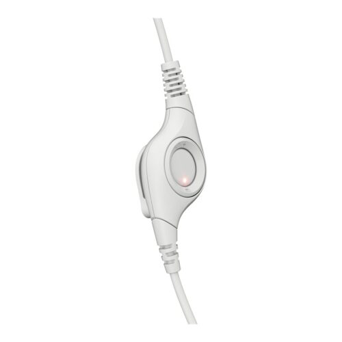 LOGITECH H390 Headset on-ear wired USB-A off-white